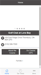 Mobile Screenshot of lorabaygolf.com